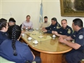 Radio Federal - Actualidad - José Erreca recibió en su despacho a los policías que salvaron la vida de una beba