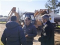 Radio Federal - Actualidad - EL INTENDENTE PISANO RECORRIÓ OBRAS EN ANTEO GASPARRI