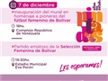 Radio Federal - Actualidad - SE LLEVARÁ A CABO LA INAUGURACIÓN DEL MURAL EN HOMENAJE A LAS PIONERAS DEL FÚTBOL FEMENINO DE BOLÍVAR