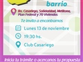 Radio Federal - Actualidad - EL MUNICIPIO EN TU BARRIO ESTARÁ HOY EN CASARIEGO
