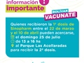 Radio Federal - Actualidad - 84 JÓVENES SE VACUNARON ESTE VIERNES EN EL PARQUE LAS ACOLLARADAS