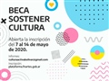 Radio Federal - Actualidad - SE ENCUENTRA ABIERTA LA INSCRIPCIÓN PARA LAS BECAS SOSTENER CULTURA