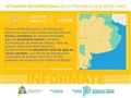 Radio Federal - Actualidad - RIGE UN ALERTA METEOROLÓGICO POR LLUVIAS Y TORMENTAS  EN BOLÍVAR