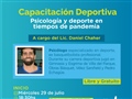 Radio Federal - Actualidad - PSICOLOGÍA Y DEPORTE EN TIEMPOS DE PANDEMIA: LA NUEVA CAPACITACIÓN QUE OFRECE LA DIRECCIÓN DE DEPORTES