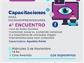 Radio Federal - Actualidad - SE REALIZARÁ EL CUARTO ENCUENTRO DE LA CAPACITACIÓN GRATUITA PARA MICROEMPRENDEDORES QUE OFRECE LA MUNICIPALIDAD