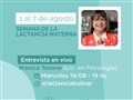Radio Federal - Actualidad - LACTANCIA BOLÍVAR REALIZARÁ UN CICLO DE ENTREVISTAS EN VIVO