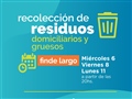 Radio Federal - Actualidad - CONOCÉ CÓMO SERÁ LA RECOLECCIÓN ESTE FIN DE SEMANA LARGO