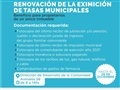 Radio Federal - Actualidad - CONOCÉ LOS DETALLES PARA SOLICITAR EL BENEFICIO DE EXIMICIÓN DE TASAS MUNICIPALES