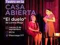 Radio Federal - Actualidad - SE PRESENTA LA OBRA TEATRAL “EL DUELO” EN LA CASA ABIERTA