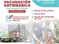 Radio Federal - Actualidad - VACUNACIÓN ANTIRRÁBICA GRATUITA EN EL PLAYÓN DE LA ESTACIÓN DE TREN