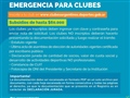 Radio Federal - Actualidad - SE ENCUENTRA ABIERTA LA INSCRIPCIÓN PARA LA AYUDA ECONÓMICA DESTINADA A CLUBES DEPORTIVOS