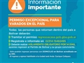 Radio Federal - Actualidad - RIGE UN PERMISO EXCEPCIONAL PARA QUE VARADOS DENTRO DEL PAÍS PUEDAN VOLVER A SUS HOGARES