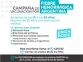 Radio Federal - Actualidad - LA CAMPAÑA DE VACUNACIÓN CONTRA LA FIEBRE HEMORRÁGICA ARGENTINA SE REALIZARÁ ESTE MARTES 25 DE AGOSTO