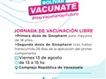 Radio Federal - Actualidad - ESTE VIERNES SE DESARROLLARÁ UNA JORNADA DE VACUNACIÓN LIBRE CON SINOPHARM