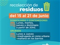 Radio Federal - Actualidad - LA RECOLECCIÓN DE RESIDUOS SE REALIZARÁ CON NORMALIDAD EN LA SEMANA DEL 15 AL 21 DE JUNIO
