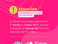Radio Federal - Actualidad - EL CENTRO VACUNATORIO ADELANTÓ LOS TURNOS ASIGNADOS PARA EL LUNES 12 A ESTE VIERNES 9 DE JULIO