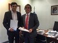 Radio Federal - Actualidad - Bali Bucca firmó un convenio por una inversión de más de 1 millón de pesos en el aeródromo