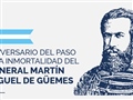Radio Federal - Actualidad - SE LLEVARÁ A CABO EL ACTO PARA CONMEMORAR EL PASO A LA INMORTALIDAD DEL GENERAL GÜEMES
