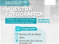 Radio Federal - Actualidad - LLEGA A BOLÍVAR LA HISTÓRICA MUESTRA “MADRES DE PLAZA DE MAYO Y LA RESISTENCIA POPULAR”