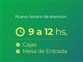 Radio Federal - Actualidad - Nuevo Horario de Atención