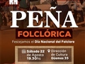 Radio Federal - Actualidad - EL MUNICIPIO CELEBRA EL DÍA NACIONAL DEL FOLCLORE CON UNA PEÑA ABIERTA A TODA LA COMUNIDAD