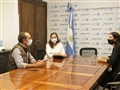 Radio Federal - Actualidad - EL INTENDENTE PISANO SE REUNIÓ CON JOFRÉ Y SILVIA LEDE PARA EVALUAR LA SITUACIÓN EPIDEMIOLÓGICA ACTUAL 