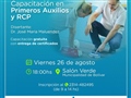 Radio Federal - Actualidad - EL MUNICIPIO BRINDA UN NUEVO TALLER DE PRIMERO AUXILIOS Y RCP