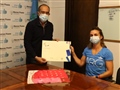 Radio Federal - Actualidad - EL INTENDENTE PISANO RECIBIÓ A LA REMERA PARALÍMPICA BRENDA SARDON