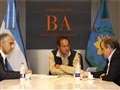 Radio Federal - Actualidad - SCIOLI CON EMPRESARIOS ESPAÑOLES POR INUNDACIONES