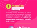 Radio Federal - Actualidad - SE ADELANTAN LOS TURNOS DE APLICACIÓN DE SEGUNDA DOSIS DE SINOPHARM PARA ESTE VIERNES 3