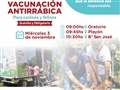 Radio Federal - Actualidad - VACUNACIÓN ANTIRRÁBICA GRATUITA EN PIROVANO