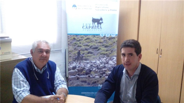 MARIANO RUIZ SE REUNIÓ CON EL COORDINADOR DE LA LEY OVINA
