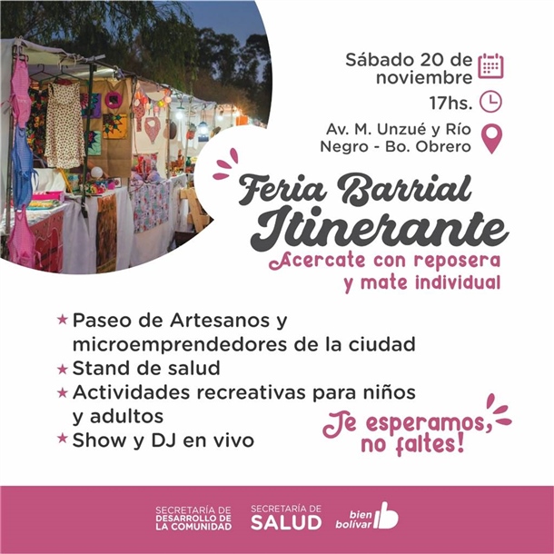 flyer feria