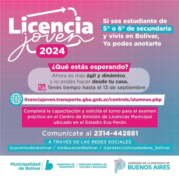 flyer licencia