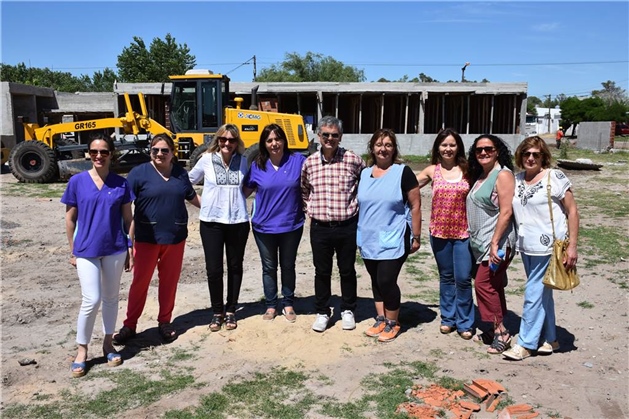 obra del edificio de la Escuela Especial 502 03