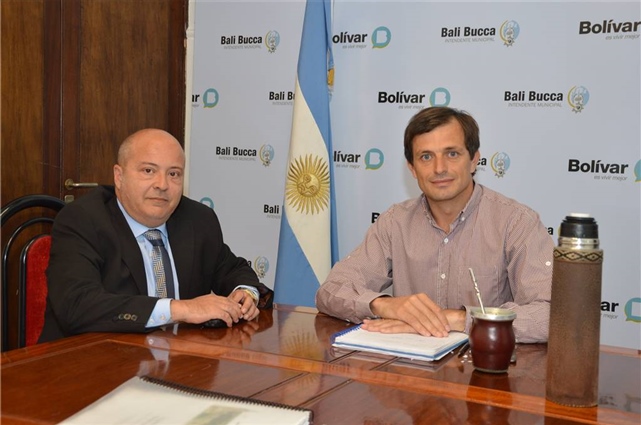 INTENDENTE SE REUNIÓ CON EL JUEZ DE PAZ