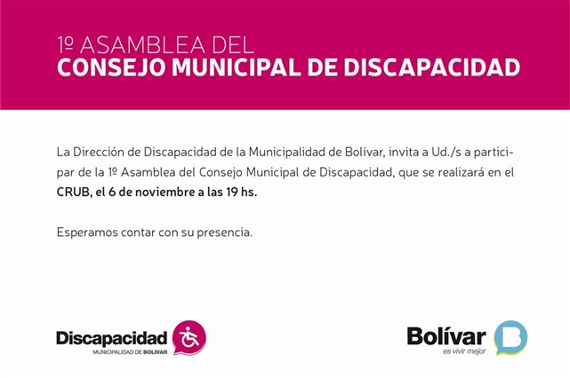 Primera Asamblea del Consejo Municipal de Discapacidad.jpg