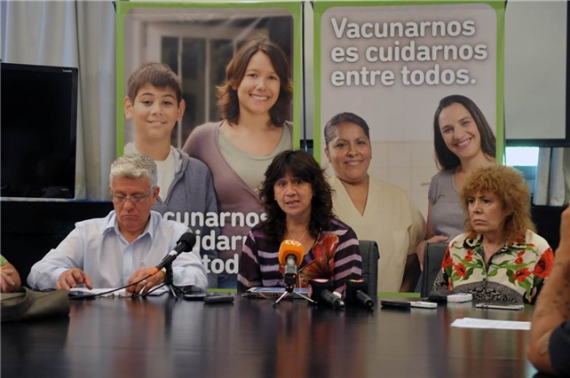 Zulma Ortiz - Campaña de vacunación