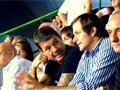 Radio Federal - Actualidad - Bali Bucca y Marcelo Tinelli, juntos en el partido de voley