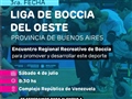 Radio Federal - Actualidad - BOLÍVAR RECIBE LA TERCERA FECHA DEL ENCUENTRO REGIONAL RECREATIVO DE BOCCIA DEL OESTE