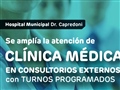 Radio Federal - Actualidad - EL HOSPITAL CAPREDONI AMPLÍA LA ATENCIÓN EN CLÍNICA MÉDICA