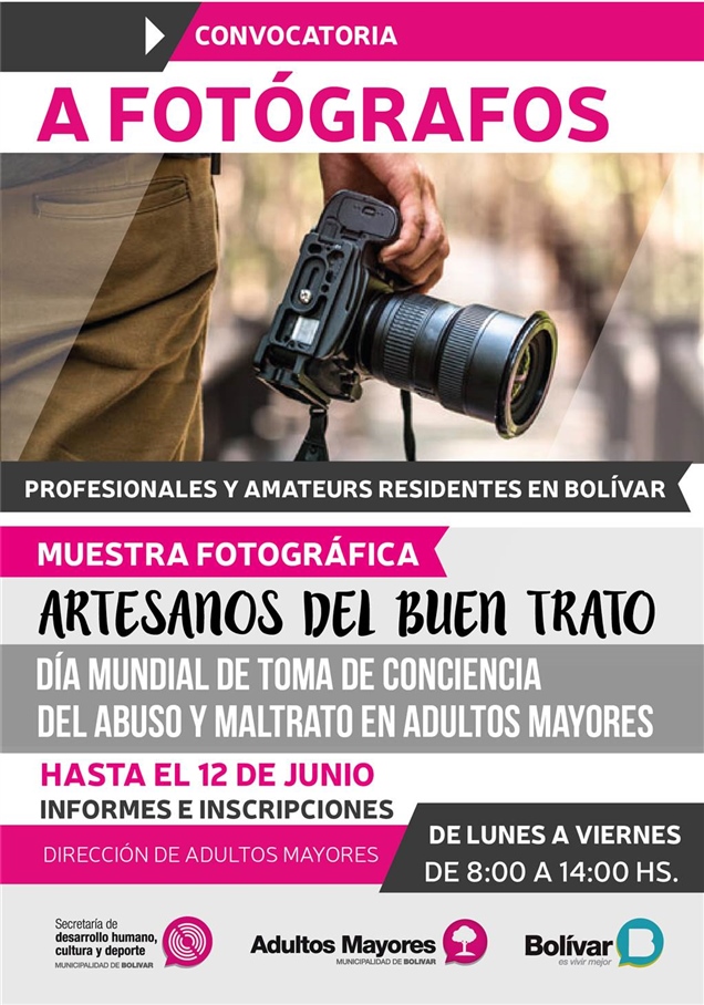 CONVOCATORIA A FOTOGRAFOS - 01